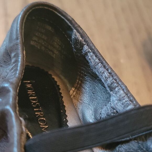 Toddler dress bow shoes size 7.5M🖤🤍 - Picture 5 of 6